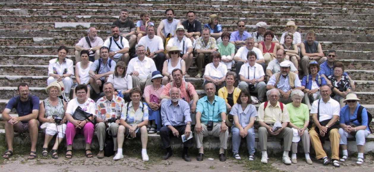 Gruppenfoto in Ostia