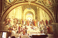 Stanza della Segnatura, 'Schule von Athen'