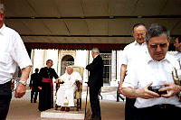 Bei der Papstaudienz